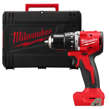 Дрель-шуруповерт с ударом аккумуляторная бесщеточная MILWAUKEE, M18 BLPDRC-0X, 60,5Нм 4933492821 фото