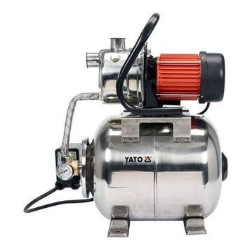 Насосна станція (Гідрофор) YATO 1200 Вт 4000 л/год &Oslash;1" 19 л 9/50 м YT-85370 фото