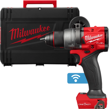 Дрель-шуруповерт аккумуляторная ударная без щеточная MILWAUKEE, M18 ONEPD3-0X, 158Нм (каркас, HDкейс) 4933501116 фото