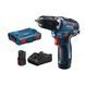 Аккумуляторная дрель-шуруповерт Bosch GSR 12V-35 Professional, 2 акб 12V 3 Ah в L-BOXX 102 06019H8002 фото 1