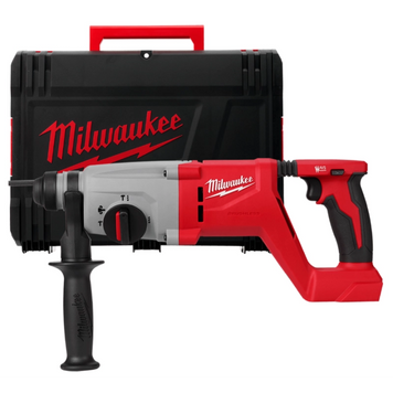 Перфоратор акумуляторний SDS-PLUS MILWAUKEE, M18 BLHACD26-0X, 2,6 Дж (каркас, HDкейс)  4933492482 фото