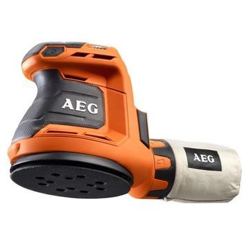 Акумуляторна орбітальна шліфмашина AEG BEX18-125-0 4935451086 фото