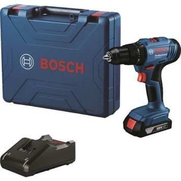 Акумуляторний ударний дриль-шуруповерт Bosch GSB 183-Li Professional з акб GAL 18V-20 2 Ah та з/п, у кейсі 06019K9101 фото