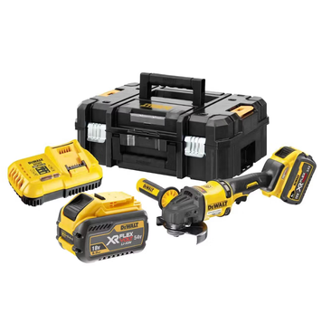 Шліфмашина кутова - болгарка акумуляторна безщіткова DeWALT DCG418X2  DCG418X2 фото