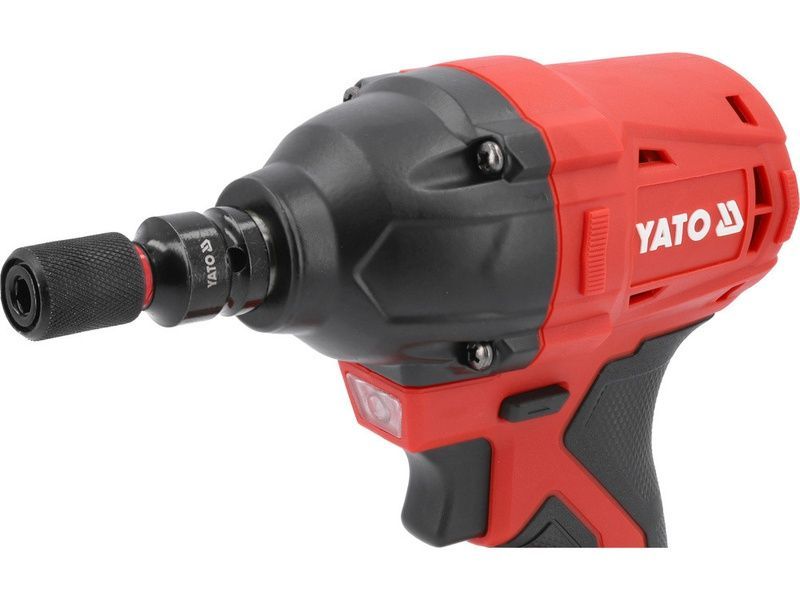 Гайковерт ударний акумуляторний YATO: 18 В Li-Ion, квадрат 1/2", 350 Нм (БЕЗ АКУМУЛЯТОРА) [10] YT-827792 фото