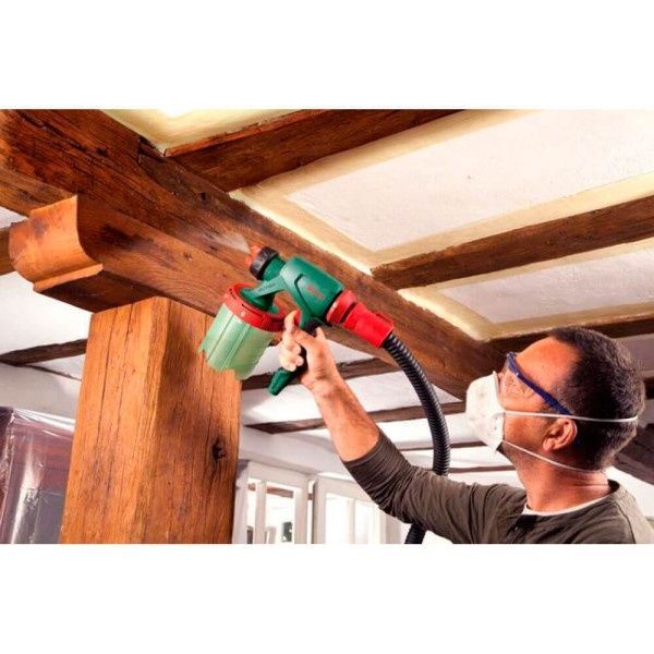 Краскораспылитель электрический Bosch PFS 5000 Е с дополнительным контейнером и мешалкой 0603207202 фото