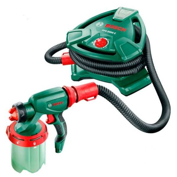 Краскораспылитель электрический Bosch PFS 5000 Е с дополнительным контейнером и мешалкой 0603207202 фото