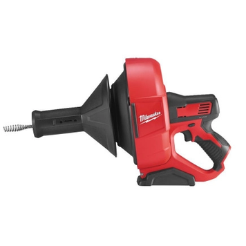 Машина прочистная аккумуляторная MILWAUKEE, M12 BDC6-0C, трос 6м, (каркас, ведро) 4933451634 фото