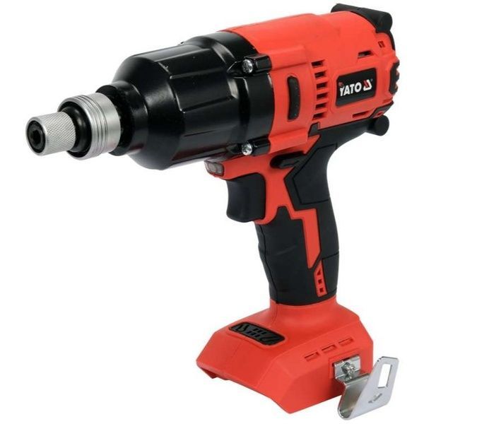 Гайковерт ударний акумулят безщітковий YATO:квадрат-1/2",700 Нм, Li-Ion 18 В,3 Агод(БЕЗ АКУМУЛЯТОРА) YT-828061 фото