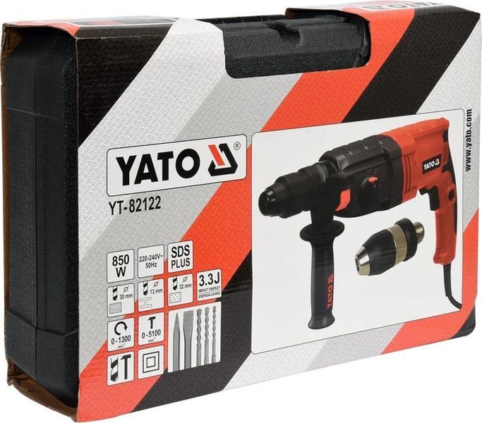 Сетевой перфоратор YATO YT-82122 YT-82122 фото