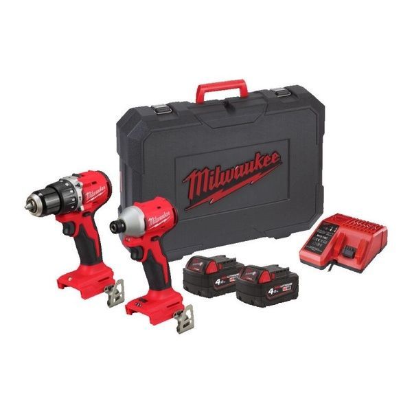 Набор из 2 инструментов аккумуляторных бесщеточных , M18 Milwaukee BLCPP2A-402C 4933492827 фото