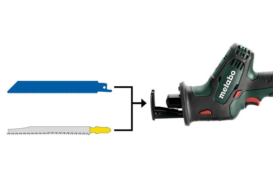 Акумуляторна шабельна пила Metabo SSE 18 LTX COMPACT 602266500 фото
