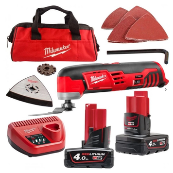 Інструмент багатофунціональний акумуляторний MILWAUKEE, C12 MT-402B 4933441705 фото