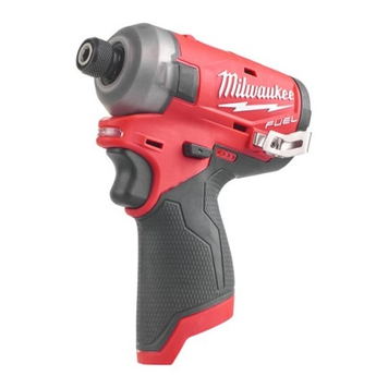 Шуруповерт ударный гидравлический аккумуляторный бесщеточный 1/4'' HEX MILWAUKEE, M12 FQID-0, 50Нм 4933464972 фото
