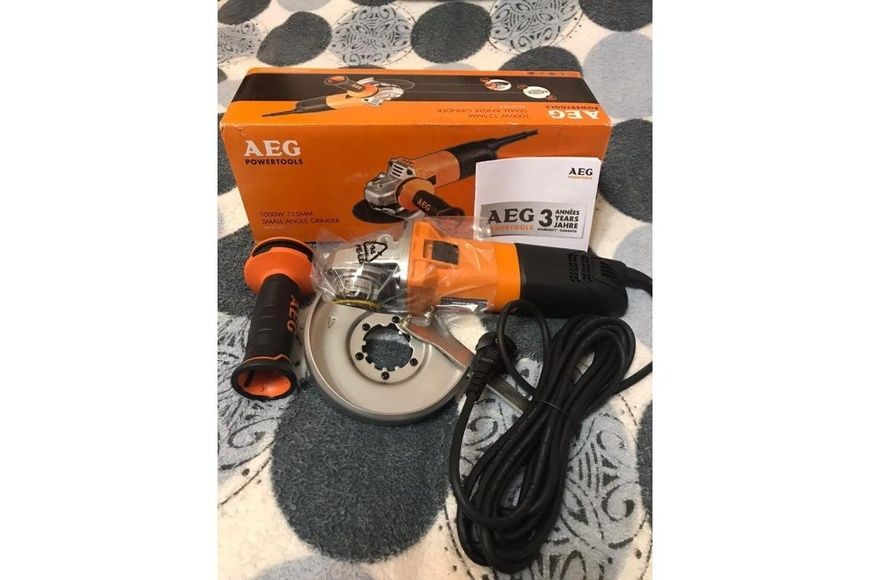 Угловая шлифмашина AEG WS10-125S 4935451302                 фото