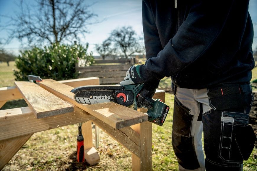 Акумуляторна пила по дереву Metabo MS 18 LTX 15 SET 691229000 фото
