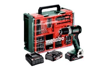АКУМУЛЯТОРНИЙ ДРИЛЬ-ШУРУПОВЕРТ Metabo BS 18 L BL SET 613155710 фото