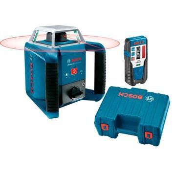 Ротаційний лазерний нівелір Bosch GRL 400 H Professional, у валізі з приймачем LR 1, акб 1,2V HR20 і з/п 0601061800 фото