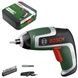Акумуляторна електровикрутка Bosch IXO 7, у кейсі з USB зарядкою, набором біт і магнітним тримачем 06039E0020 фото 1