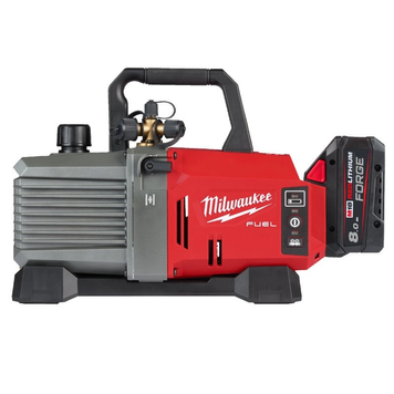 Насос вакуумный аккумуляторный MILWAUKEE, M18 FVP5-801 с адаптером (зарядное устройство M12-18 FC, 1 аккумулятор М18 FB8 8Ач) 4933499249 фото