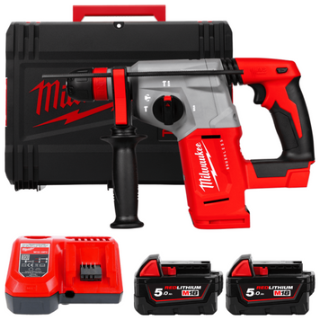 Перфоратор аккумуляторный Milwaukee SDS-PLUS , M18 BLHX-502X, 2,3 Дж  4933478892 фото