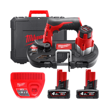Пила ленточная аккумуляторная MILWAUKEE, M12 BS-402C  4933441805 фото