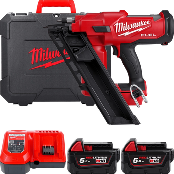 Пістолет цвяхозабивний акумуляторний безщітковий MILWAUKEE M18 FUEL FFNS-502C 4933478302 фото