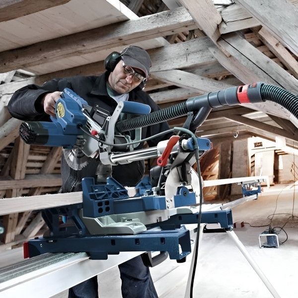 Пила торцовочная Bosch GCM 8 SJL Professional 0601B19100 фото