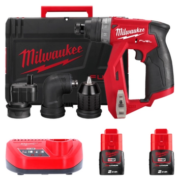 Дриль-шуруповерт акумуляторний безщітковий MILWAUKEE, M12 FDDXKIT-202X, 34Нм 4933464979 фото