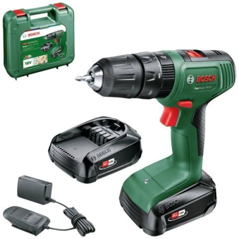 Аккумуляторная ударная дрель-шуруповерт Bosch EasyImpact 18V-40 06039D8108 фото