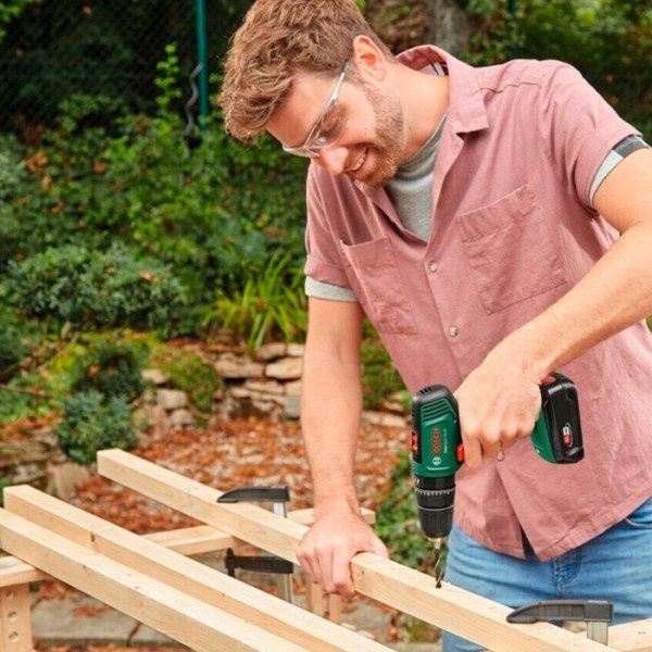 Акумуляторний ударний дриль-шуруповерт Bosch EasyImpact 18V-40 06039D8108 фото